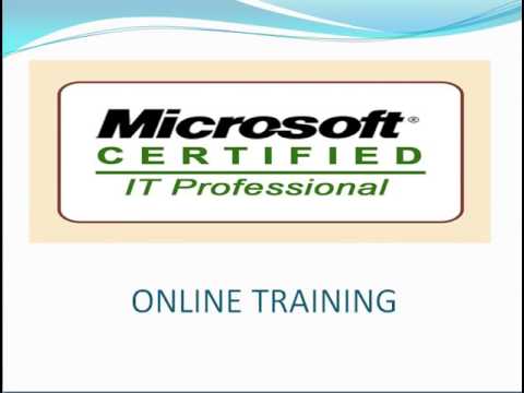 The Best MCITP Online Training | MCITP Training Classes.