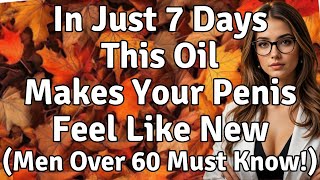 Urologist: Apply THIS Oil Below the Belt and See Shocking Results in 7 Days (Men Over 60 Must Know!)