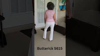 SEW SUMMER LOOK WITH BUTTERICK 5615 #shorts