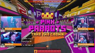 Streamers react to Grian's 1v2 in Dodgebolt