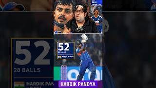 Hardik pandya: 52(28)🔥 IND VS NAM | #t20worldcup2026 #hardik