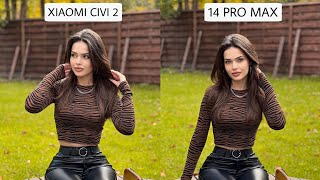 Xiaomi Civi 2 Vs Iphone 14 Pro Max | Camera Test