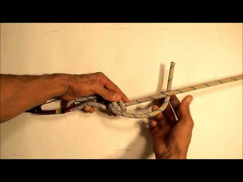 How to tie a tautline hitch