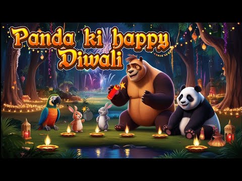 "Panda ki Happy Diwali | Panda’s Special Diwali Celebration"