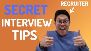 Interview Advice from a Recruiter (UPDATED)