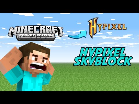 Hypixel like skyblock for minecraft pe 1.17 | NOTx72 GAMER