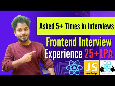 (Q-12). Most Asked Interview Question || Frontend || DSA || JavaScript