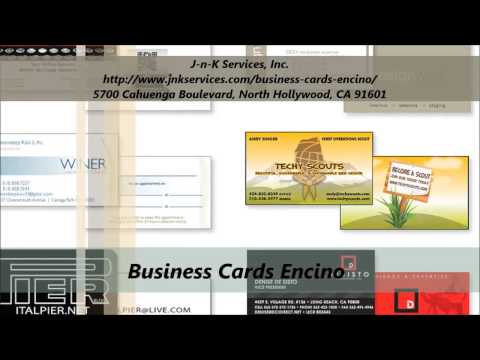J-n-K Business Cards Services in Encino