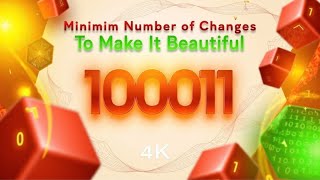 2914. Make a Binary String Beautiful in Python | Minimum Changes Explained Step-by-Step|| Leetcode