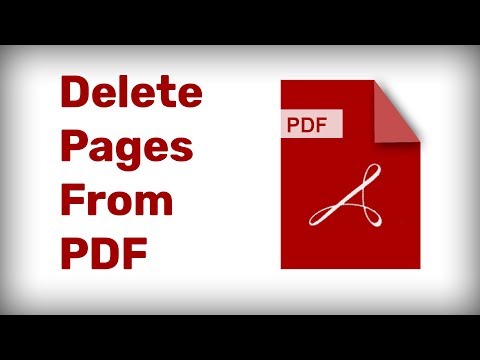 How To Delete Pages From Pdf File Online | Also In Mobile Browser