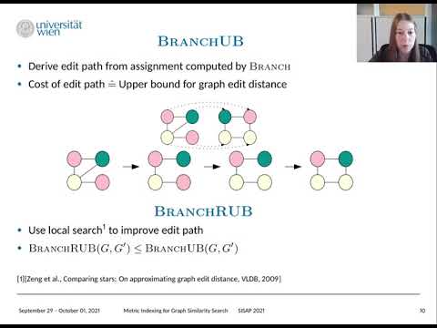 Metric Indexing for Graph Similarity Search - Franka Bause