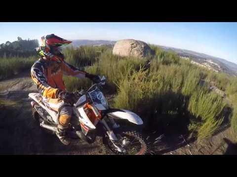 A Picada Onde o Ganilho Empenou o Escape, Muito Facil de CR250R