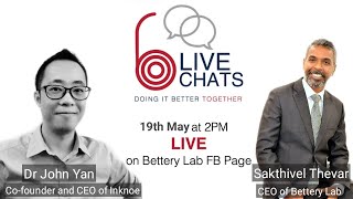 Bettery Lab’s ‘DIBT’ Live Chat with Dr. John Yan, Co-founder and CEO of Inknoe