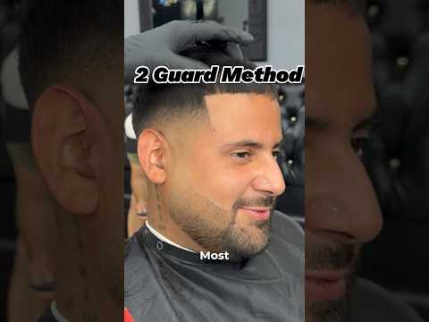 2 Guard Method (FASTEST AND HIGHEST QUALITY) #barber #hair #menshair #howtofadehair #fade #taper