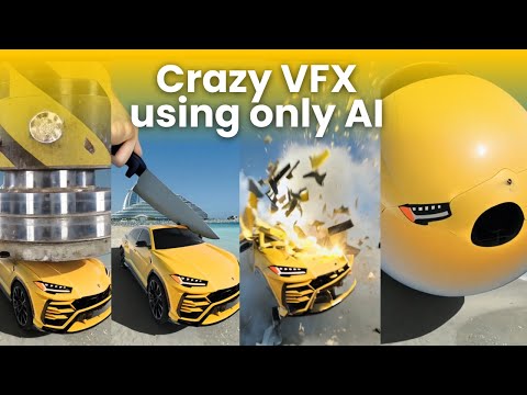 Special FX Created using only AI | PIKA