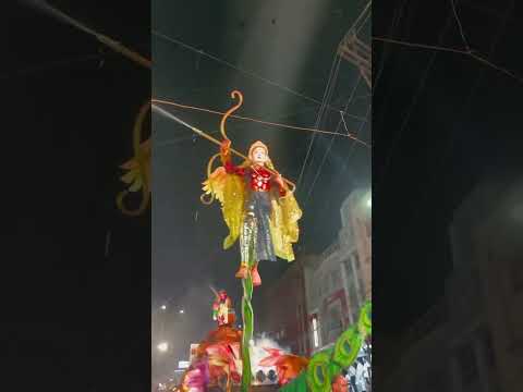 इंदौर की आनंद चौदस (अनंत चतुर्दशी) झांकी की रंगीन झलकियों का रात का ग़ज़ब नज़ारा #AnandChaudash2025