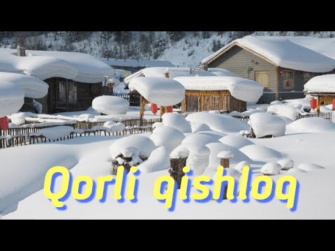 O'zbekistonda qor, chiroyli mahallam Qayirma