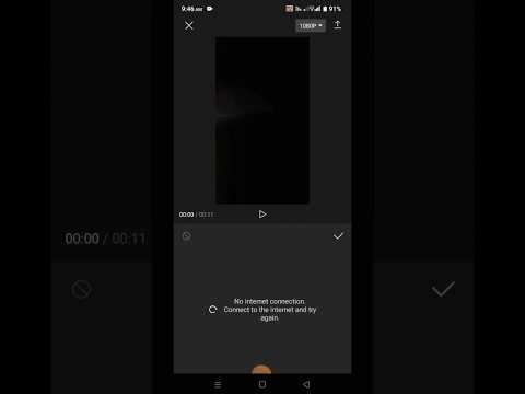 capcut no internet connection problem! solve only one click #shortvideo #viral #video