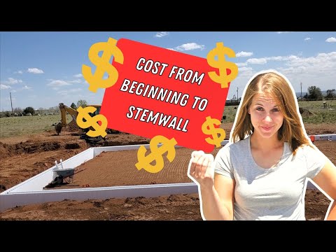 From Groundbreaking to Stemwall | Full cost breakdown