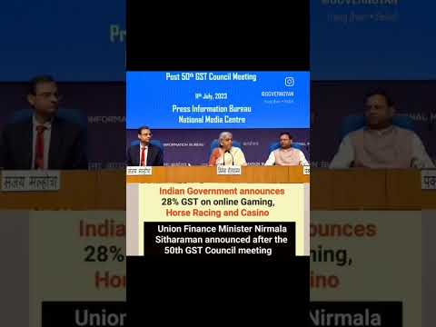 breaking news #gst #gstcouncilmeeting #breakingnews #onlinegaming