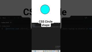 How to Make a Perfect Circle in CSS | Easy CSS Tutorial