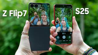 Samsung Z Flip 7 vs. S25: Camera, Battery, Performance!