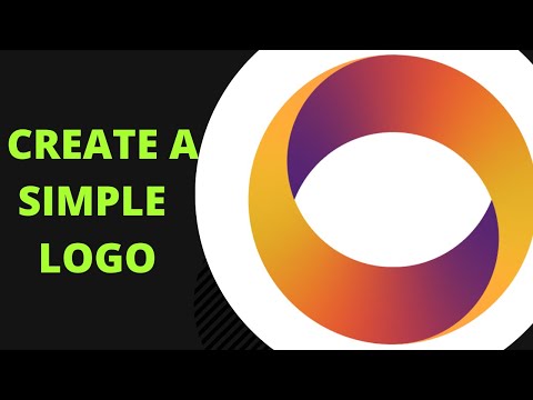How to create a gradient logo in illustrator.