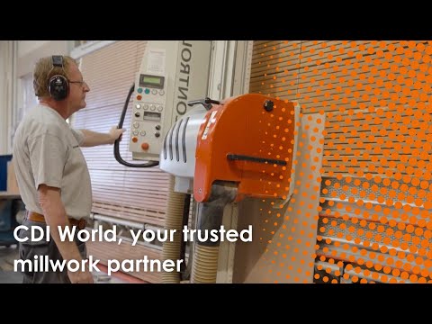 CDI World, Your trusted millwork partner.