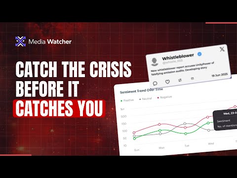 Real-Time PR & Crisis Management for Brands l Stay a step ahead with Media Watcher