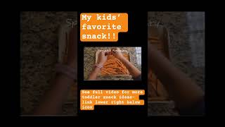My Kids’ favorite snack! #momlife #organizedmom #everymomisababe #creativemom #kidsnacks #momchef