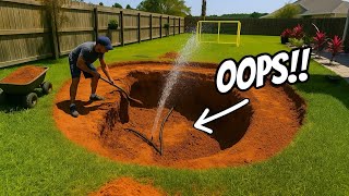 Man turned my backyard into RESORT-STYLE escape!