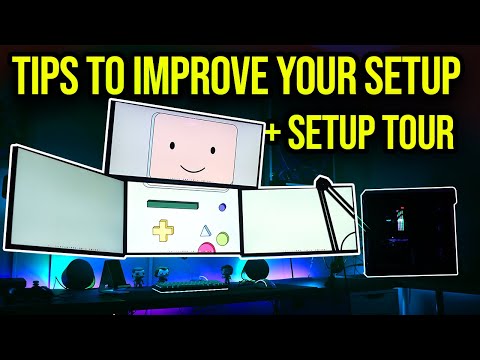 ULTIMATE Gaming Setup Tour 2021 - Tips to IMPROVE Setup for FREE!!!