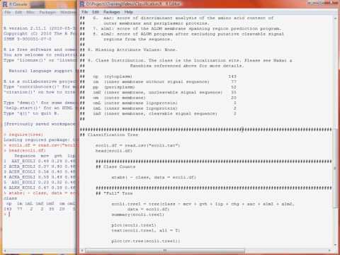 R Classification Trees