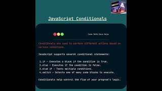 Master JavaScript conditionals in 5 Seconds! #javascript  #codeadventure  #programming  #codeprep