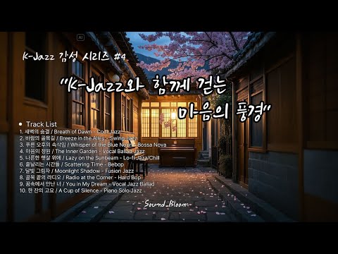 🎧 K-Jazz 감성시리즈: "K-Jazz와 함께 걷는 마음의 풍경" 🎶 "K-Jazz Healing Journey"