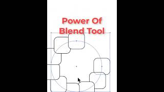 Blend Tools Use | Shape Design | Adobe illustrator Design | Graphics Design tutorial