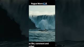 Rogue Waves 🌊😱|Monster Waves That Appear from Nowhere #shorts #viral #trending #trustonallah #facts