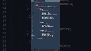 Neon triangle animation | HTML, CSS & JS