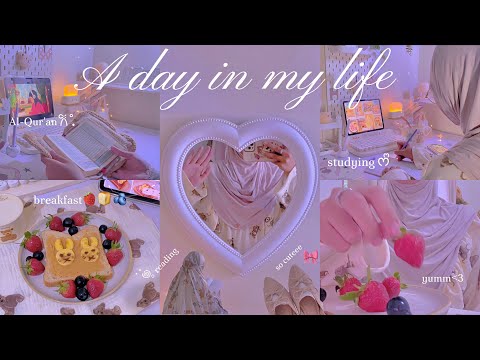 VLOG🌻4AM MORNING DIARY OF A MUSLIMAH, tahajjud, qur’an, self care, peaceful.