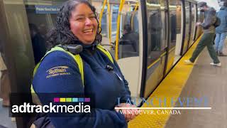 adtrackmedia In-Tunnel Advertising Vancouver Launch Event