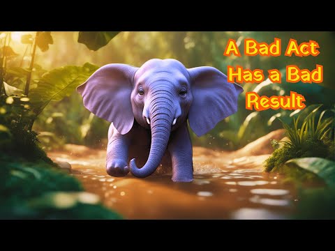 The Elephant and the Jackal |  Bedtime Story For Kids #kidsstories #bedtimestories #moralstory