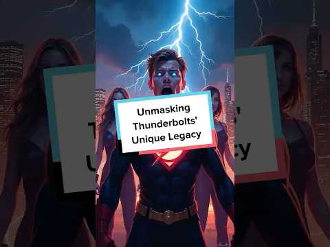 Unmasking Thunderbolts' Unique Legacy