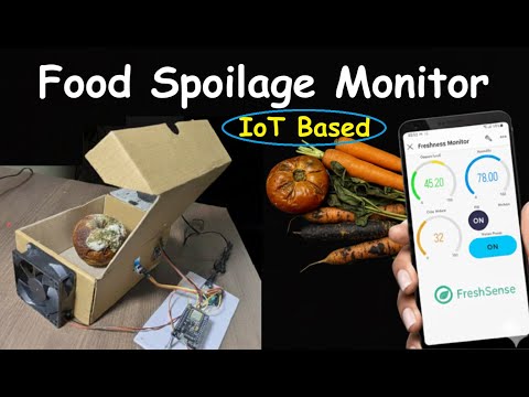 Food Freshness Monitoring and Alert System | Food Spoilage | Food Storage