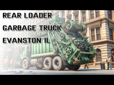 Mastering the Rear Load Garbage Truck: Skilled Driving in Evanston, IL