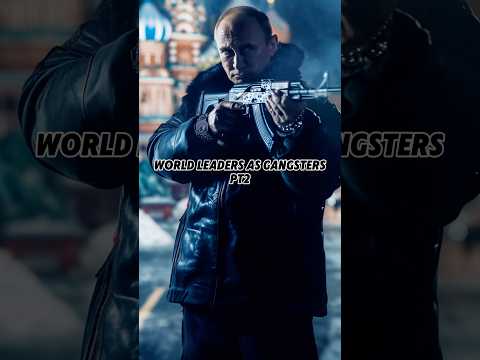 World Leaders As Gangsters 2!💀 #gangster #worldleaders #midjourney #aiart #fusion #shorts