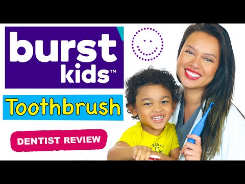 Burst Kids Toothbrush | Dentist Review | Promo Code: QSBD4X