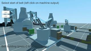 Factory Builder Template - Building Assembly Line Showcase with included Tools