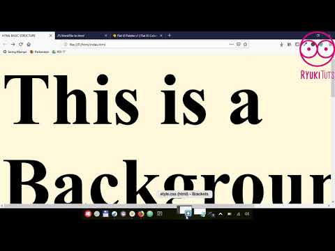 1. CSS Tutorial (Introduction, Inline, Embedded, External CSS, CSS Rules, and Selector) - Ryuki Tuts