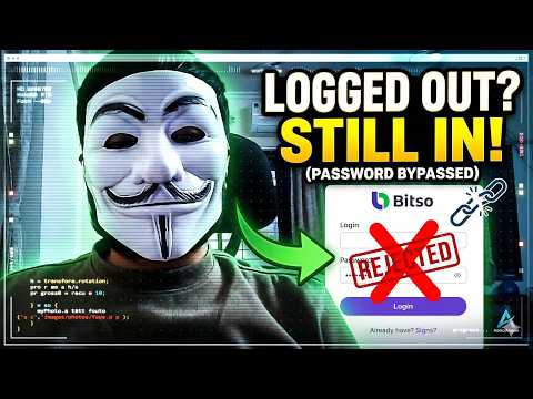 Bitso Session Fixation: Login Without Password (Live Attack)