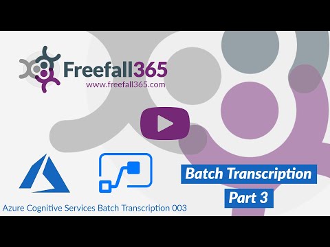 Checking the Transcription Status: Azure Cognitive Services Batch Transcription with Power Automate
